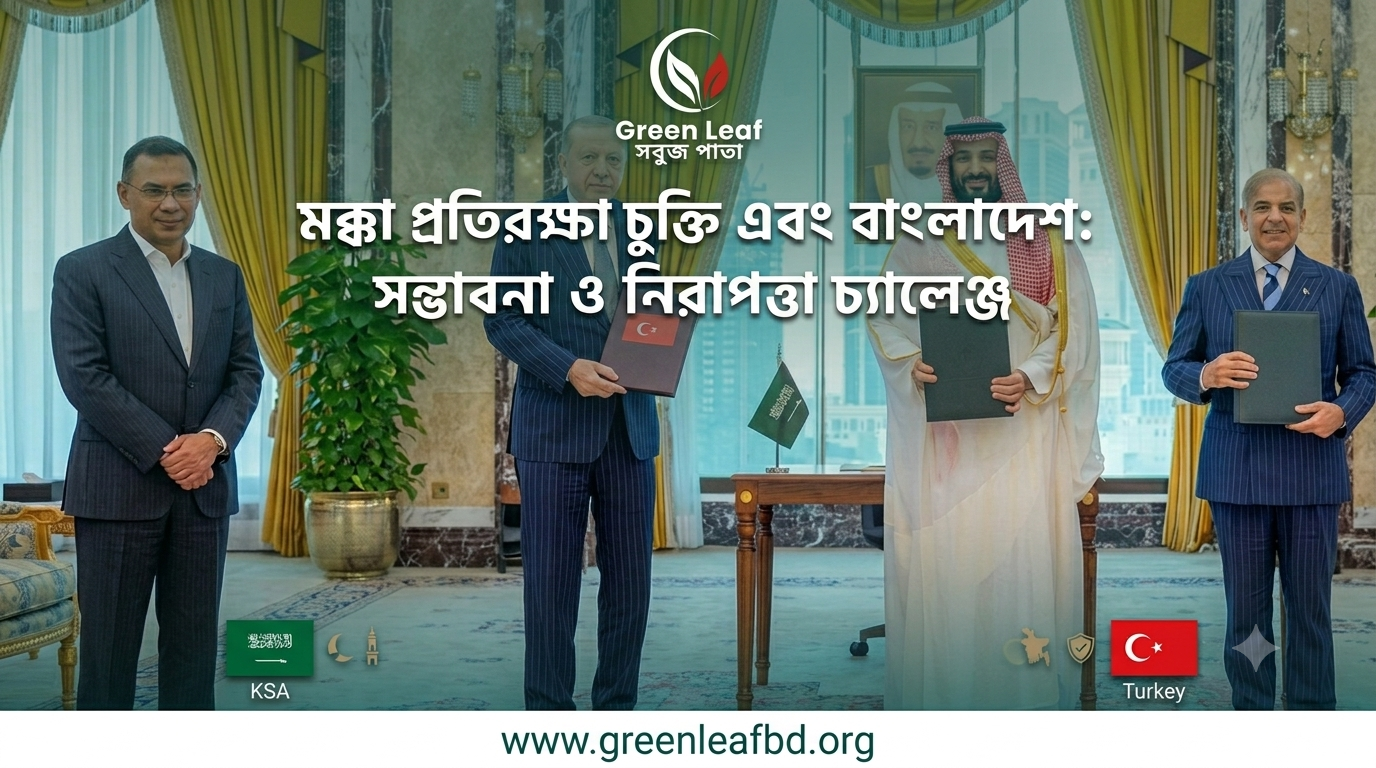 মক্কা প্রতিরক্ষা চুক্তিতে বাংলাদেশের অবস্থান